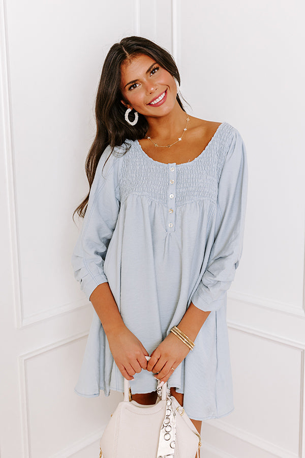 Manhattan Meeting Tunic Dress In Sky Blue Impressions Online Boutique Manhattan Meeting Tunic Dress In Sky Blue Impressions Online Boutique