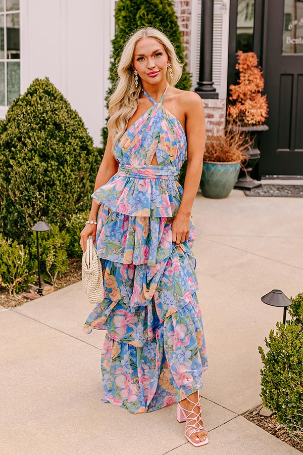 Spring Gala Tiered Maxi Dress Spring Gala Tiered Maxi Dress
