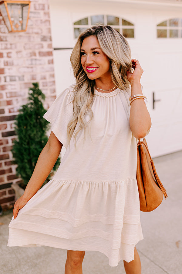 Southern Sweetheart Shift Dress in Cream M / Cream Southern Sweetheart Shift Dress in Cream M / Cream