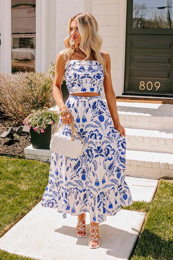 Mediterranean Getaway Maxi Skirt Mediterranean Getaway Maxi Skirt
