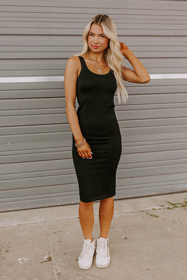 Simply Chic Ribbed Midi Simply Chic Ribbed Midi