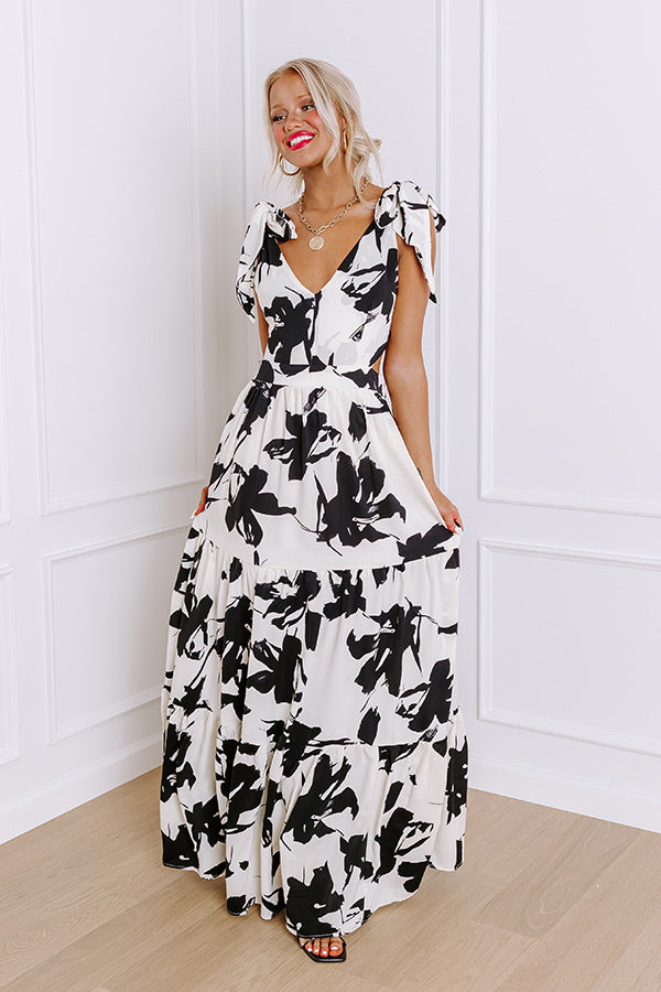 Tea Garden Party Maxi Dress in Cream L / Cream Tea Garden Party Maxi Dress in Cream L / Cream
