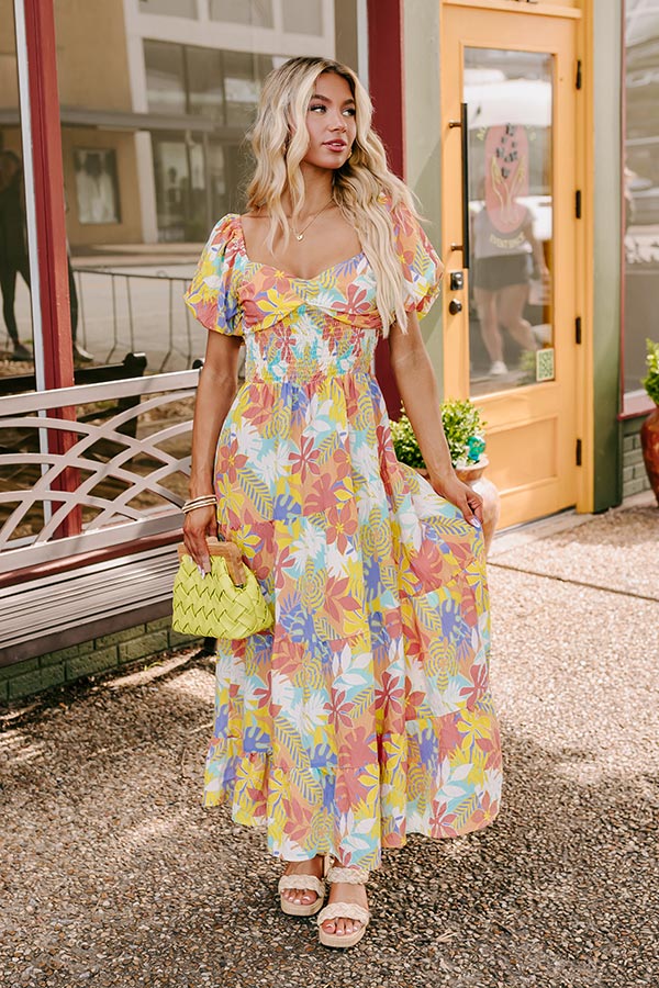 beach glass dress On Tropic Time Maxi Dress in Sea Glass S / seaglass