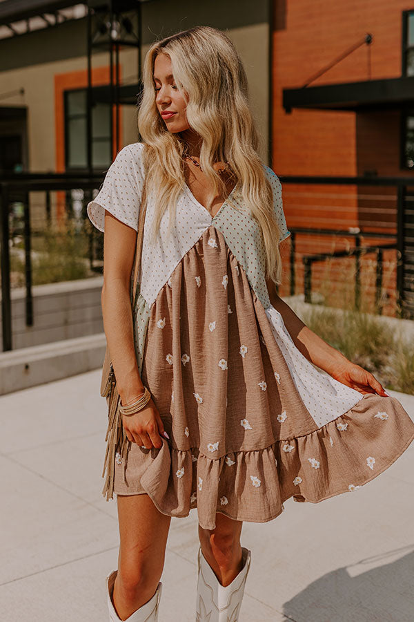 Feeling Whimsy Babydoll Mini Dress Feeling Whimsy Babydoll Mini Dress