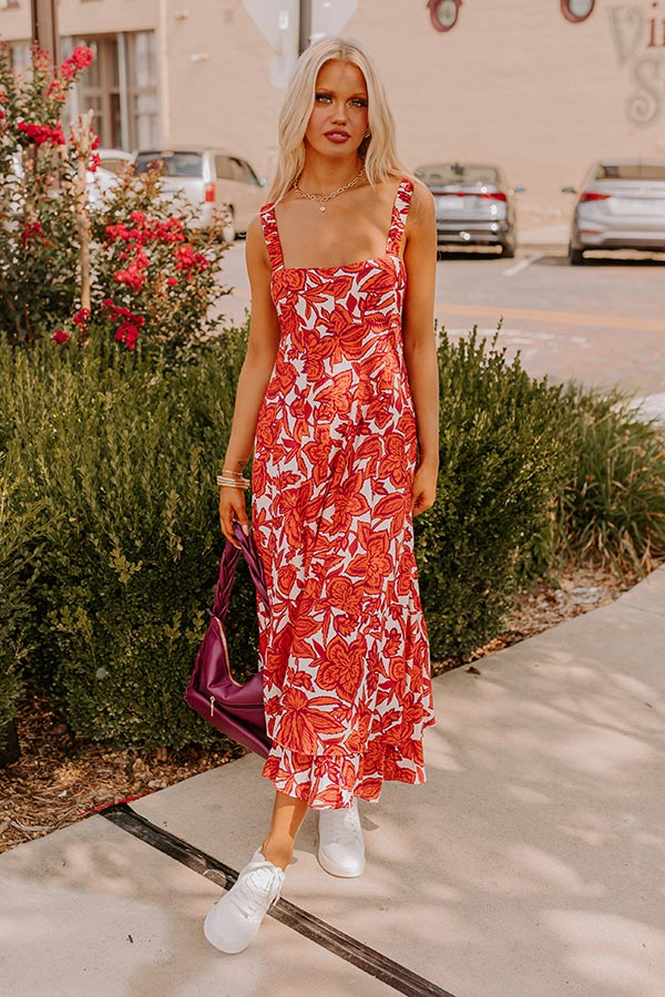 Catalina Dreaming Floral Midi Impressions Online Boutique Catalina Dreaming Floral Midi Impressions Online Boutique