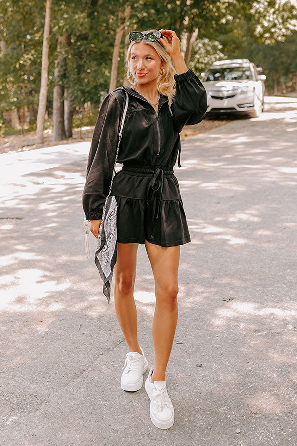 casual romper dress for women Casual Green Utility Romper Dress