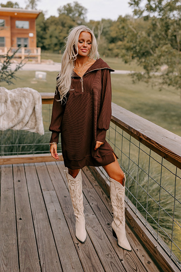 Cafe Meet Up Ribbed Mini Dress Cafe Meet Up Ribbed Mini Dress