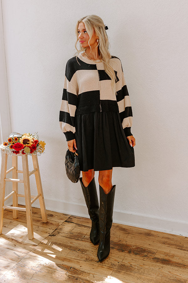 Vibe Check Knit Mini Dress Vibe Check Knit Mini Dress