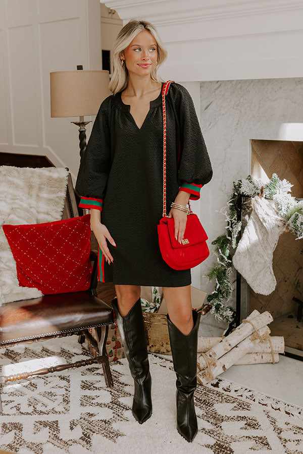 sleek black mini dress Black Sleek Halter Mini Dress Alicia DiMichele Boutique