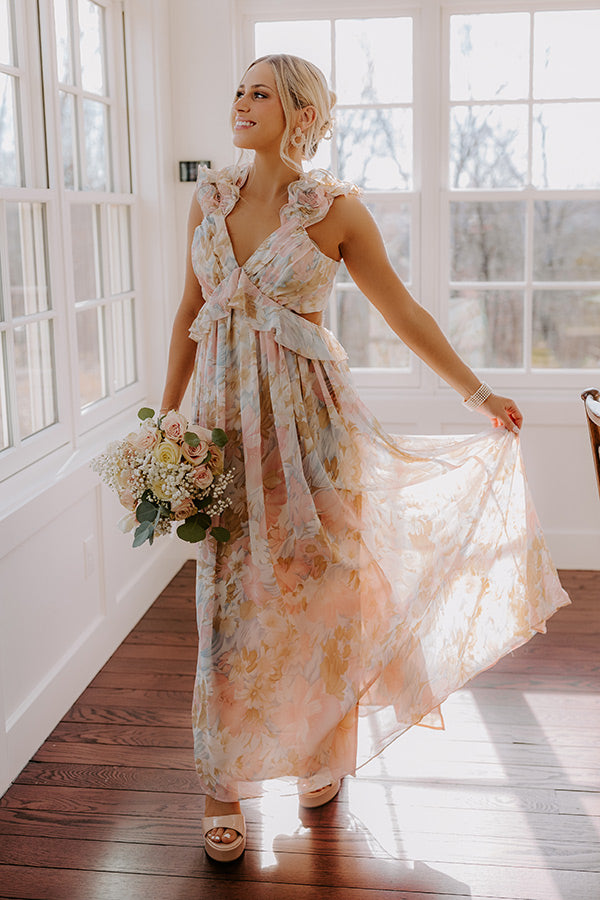 Dreamy Haze Floral Maxi Dress Dreamy Haze Floral Maxi Dress