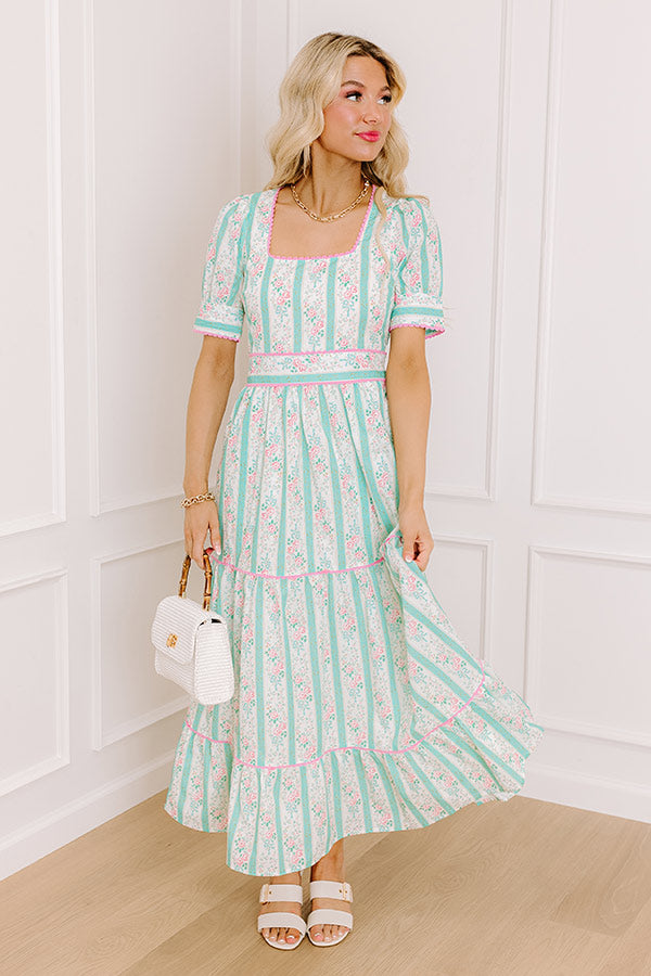 Tea Party Ready Stripe Midi Dress Tea Party Ready Stripe Midi Dress