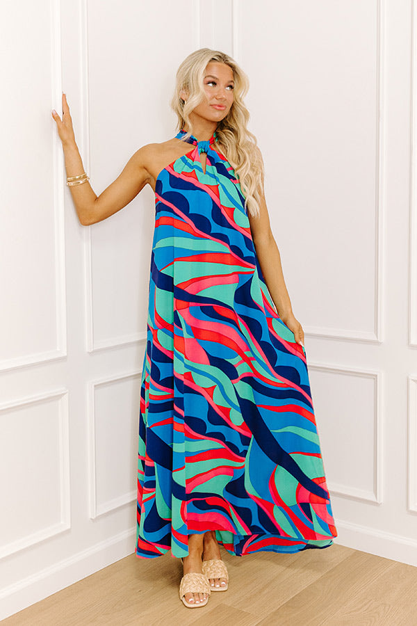 Capture The Magic Maxi Dress S / ocean-blue Capture The Magic Maxi Dress S / ocean-blue