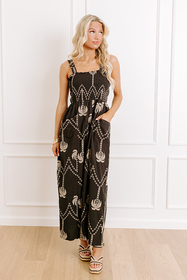 Palms Away Embroidered Jumpsuit Impressions Online Boutique Palms Away Embroidered Jumpsuit Impressions Online Boutique