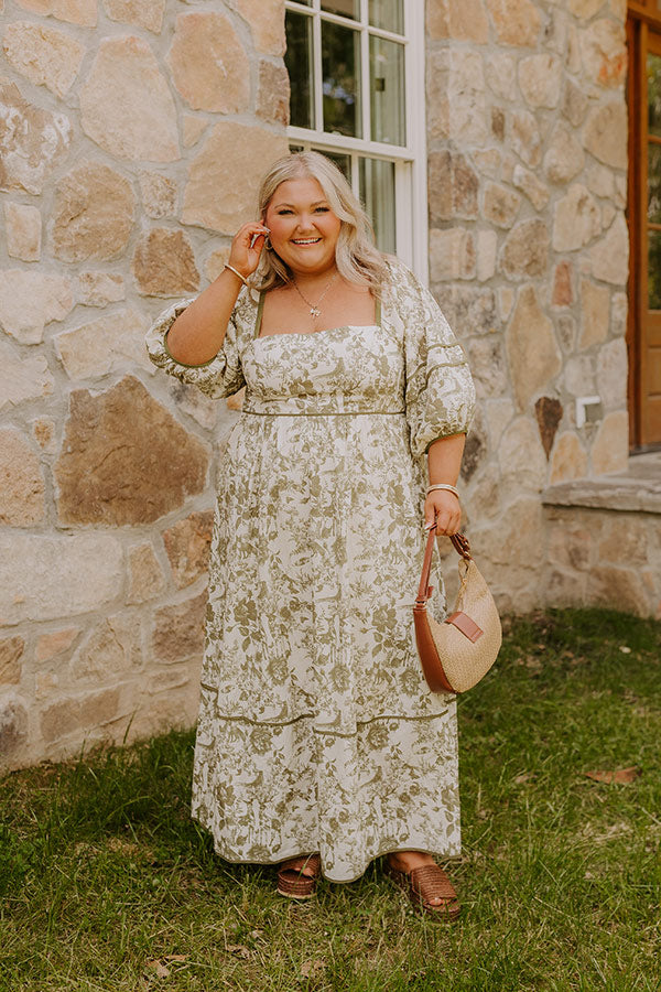 cottage maxi dress Marseille Cottage Dress