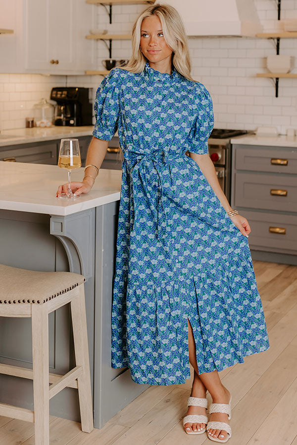 darling midi dress Darling Smile Floral Midi Dress
