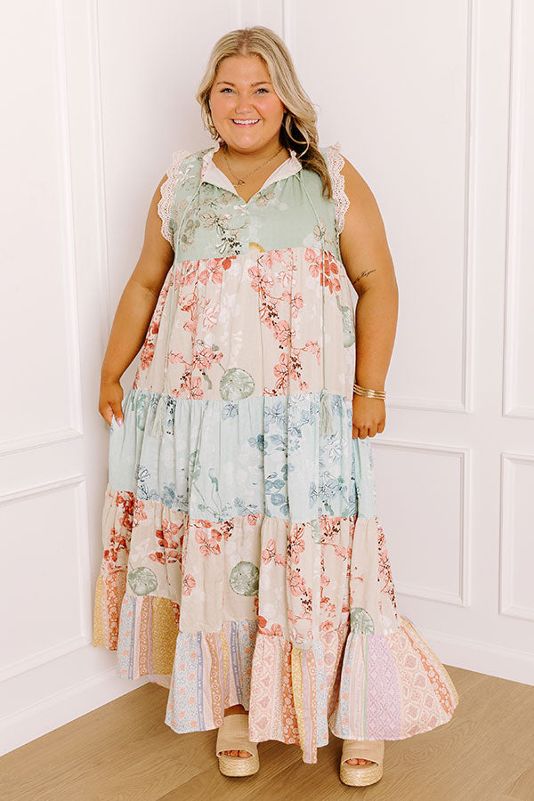 plus size garden party dress EYWOL Floral Dresses for Women: Semi Formal Dresses for Women - Off The Shoulder 3X Model Notes Chic Plus Size V-Neck Floral