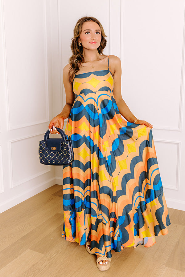 Sunset Views Maxi Dress L / Orange Sunset Views Maxi Dress L / Orange