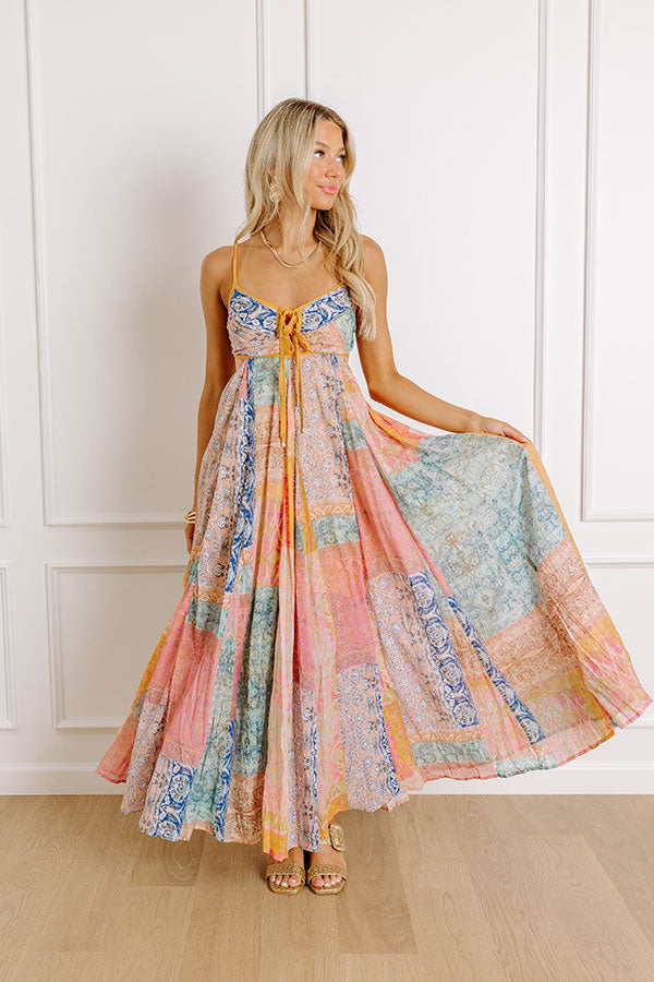 maxi dress song Serenity Song Floral Maxi Dress S / lavender