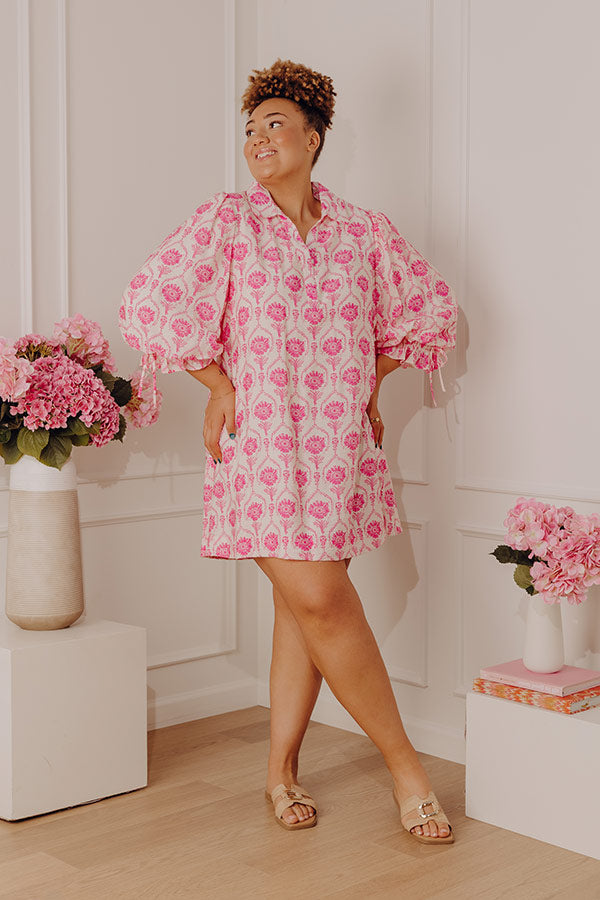 time to grow floral mini dress Someday Mini Dress