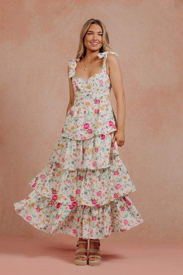 Fresh Pick Floral Tiered Midi Dress Impressions Online Boutique Fresh Pick Floral Tiered Midi Dress Impressions Online Boutique