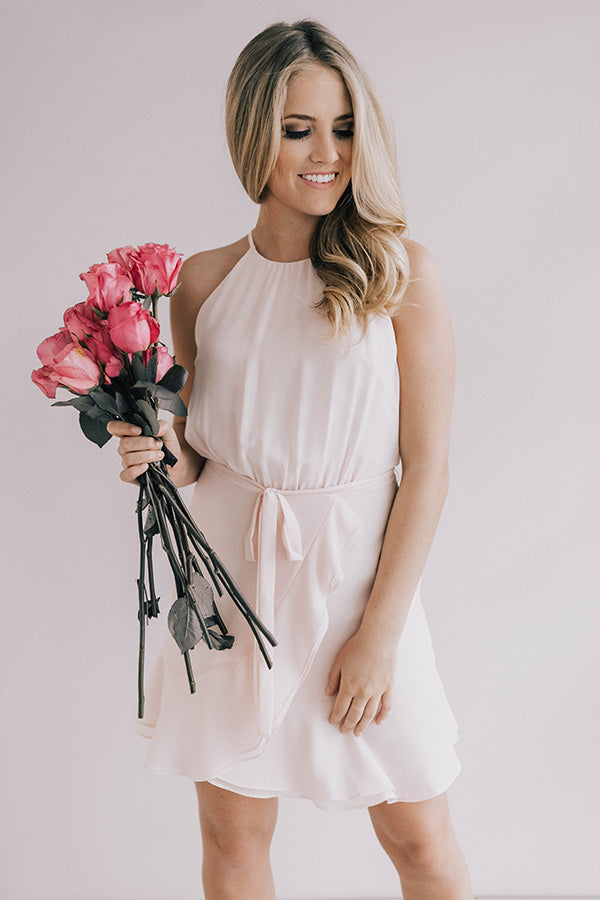 Celebrate With Champagne Dress in Light Pink Celebrate With Champagne Dress in Light Pink
