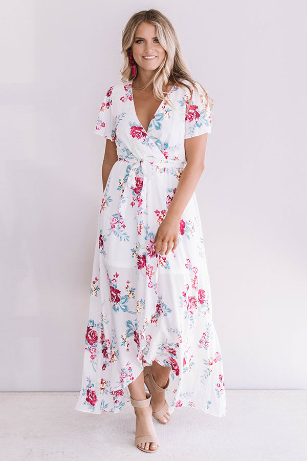Getaway to Greece Faux Wrap Maxi Dress Impressions Online Boutique Getaway to Greece Faux Wrap Maxi Dress Impressions Online Boutique