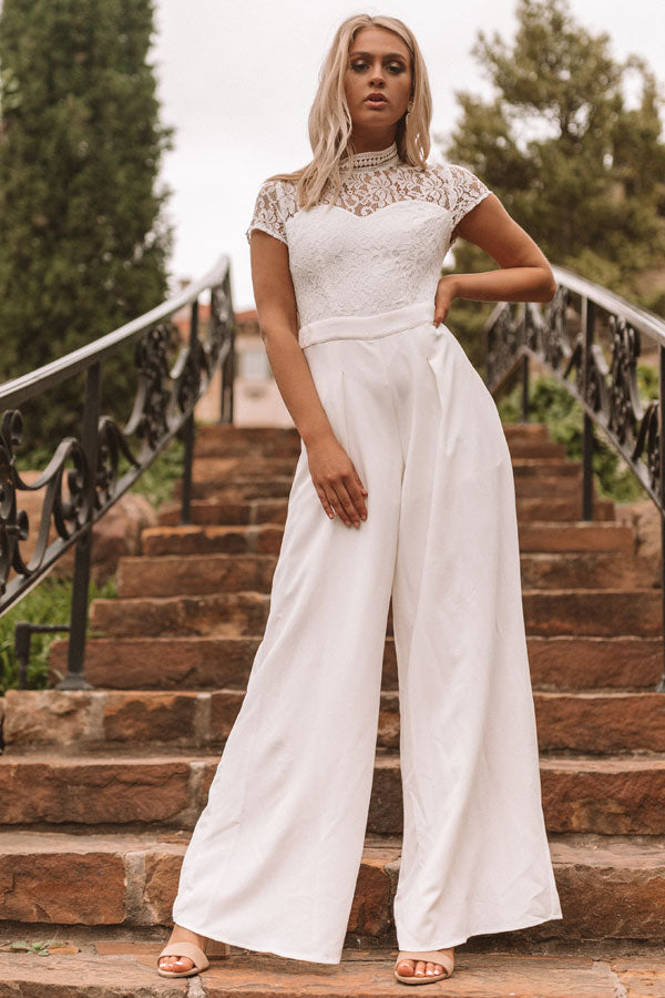 Dining In Luxury Lace Jumpsuit Dining In Luxury Lace Jumpsuit