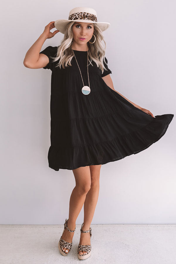 Beyond Basic Babydoll Dress in Black Impressions Online Boutique Beyond Basic Babydoll Dress in Black Impressions Online Boutique