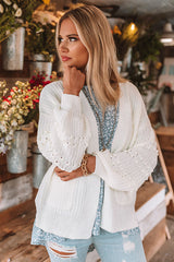 Sweet Memories Knit Cardigan In Ivory • Impressions Online Boutique