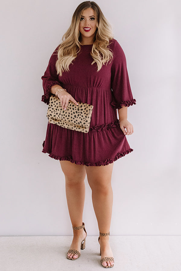 Force Of Fabulousness Shift Dress In Maroon Curves Impressions Online Boutique Force Of Fabulousness Shift Dress In Maroon Curves Impressions Online Boutique