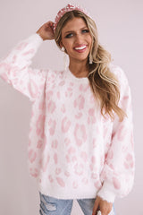 Fate: Ease On By Cream White Ombre Leopard Sweater – Shop the Mint