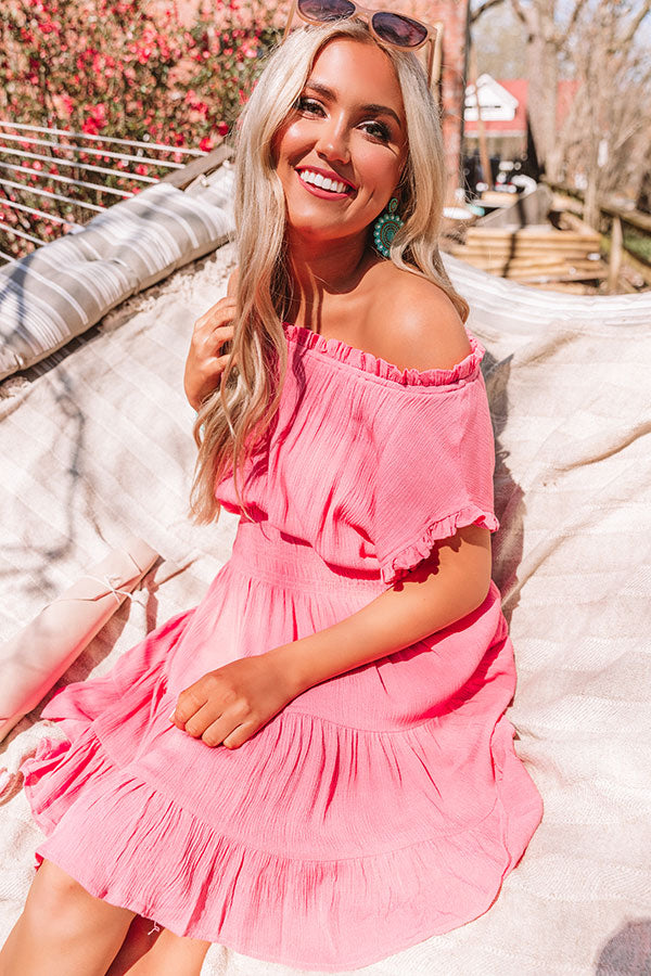 Mediterranean Moment Dress In Pink Mediterranean Moment Dress In Pink