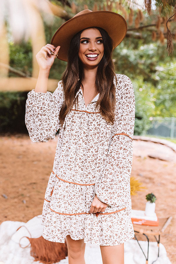 Floating On Cloud Nine Shift Dress In Ivory Floating On Cloud Nine Shift Dress In Ivory