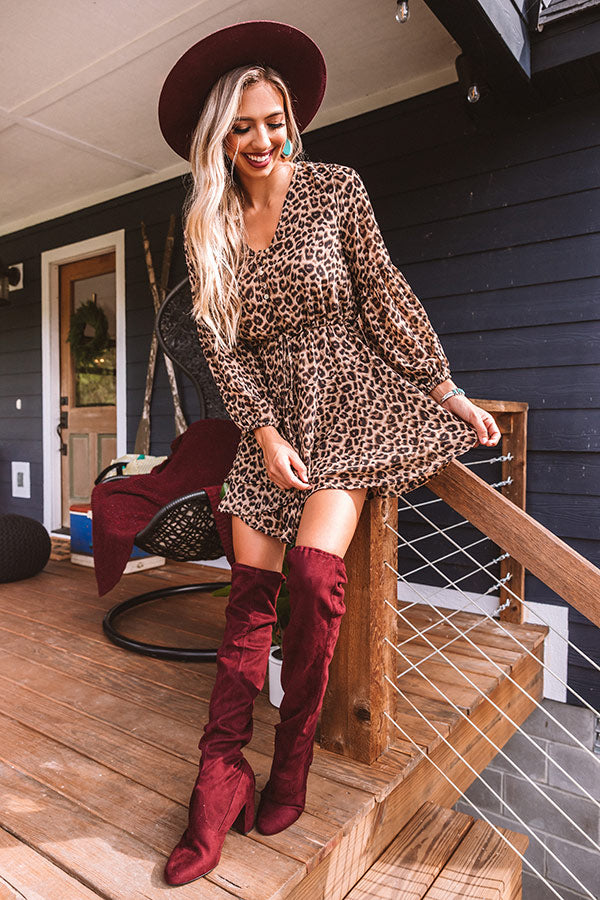 brown brunch dress Uhlyne Uhlyne Women's Coffee Brown Autumn Casual Brunch Dress,Elegant French V-Neck Fitted Waist Retro Long Dress,Adjustable Sleeves Office Business Commuting Wear