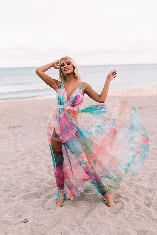 Watercolor Kisses Maxi Dress Watercolor Kisses Maxi Dress