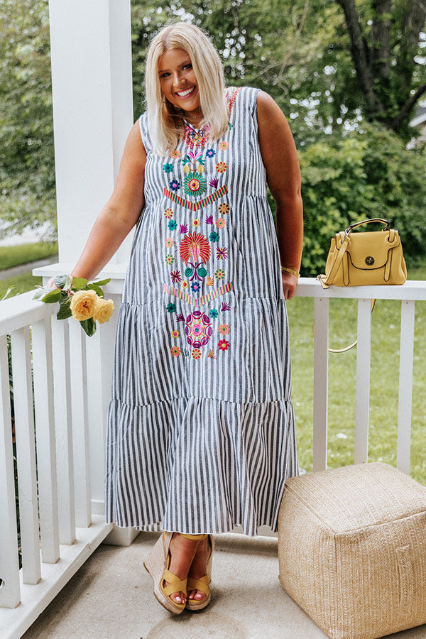 Buttercup Babe Embroidered Maxi Curves Impressions Online Boutique Buttercup Babe Embroidered Maxi Curves Impressions Online Boutique