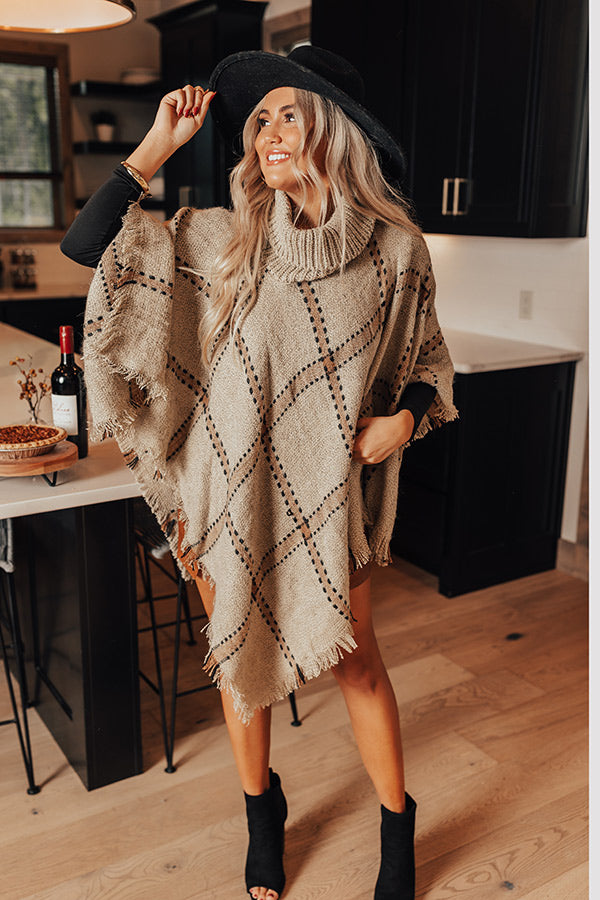 Western Skies Knit Poncho Western Skies Knit Poncho