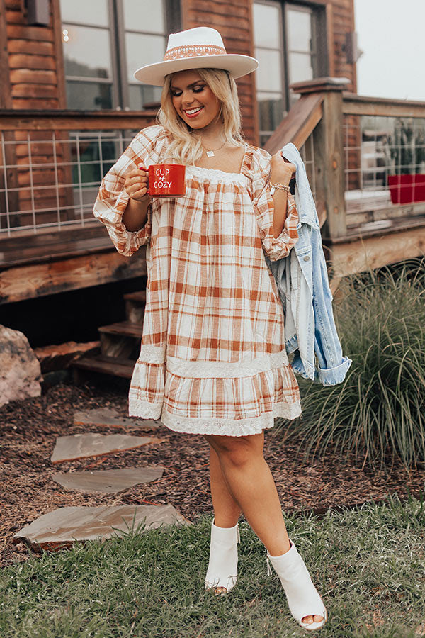 flowy plaid dress Plaid Fleece Maxi Dress: Handmade Winter Blanket Dress With Pockets