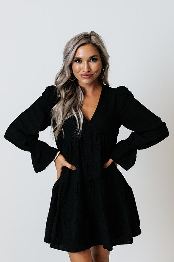 Beyond Blessed Babydoll Dress In Black Impressions Online Boutique Beyond Blessed Babydoll Dress In Black Impressions Online Boutique
