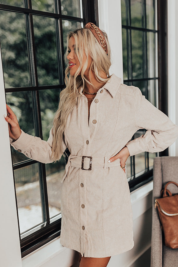 Back In The City Corduroy Dress Back In The City Corduroy Dress