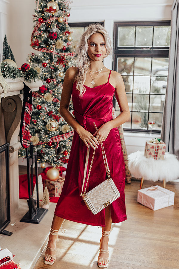 woman of the hour midi dress Golden Hour Dress