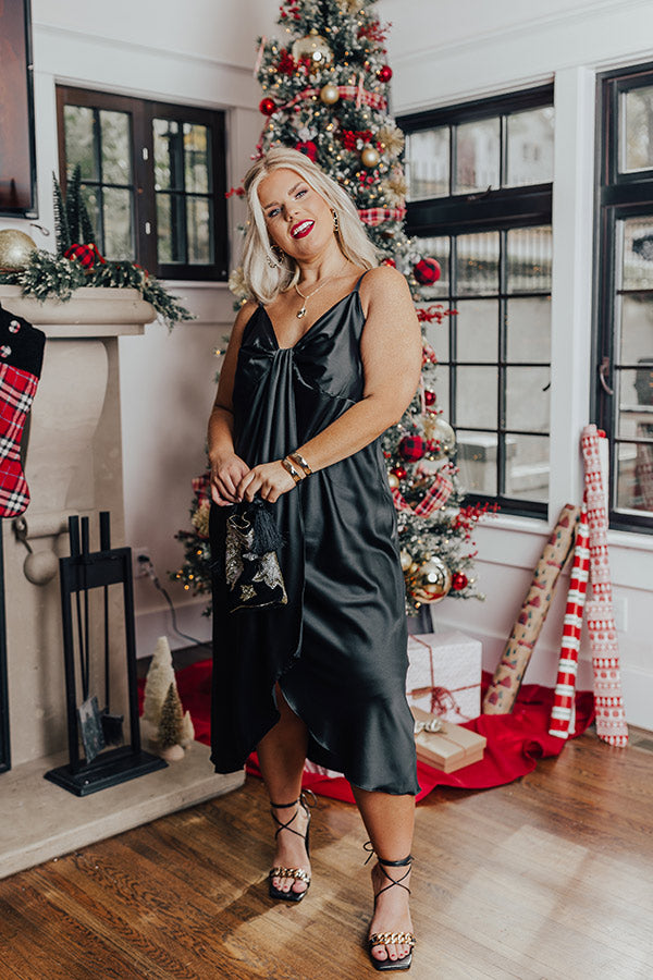 christmas satin dress A Very Merry Christmas Dress Heavenly Secrets Shop