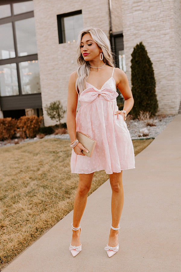 Breathtaking Beauty Babydoll Dress In Pink Breathtaking Beauty Babydoll Dress In Pink