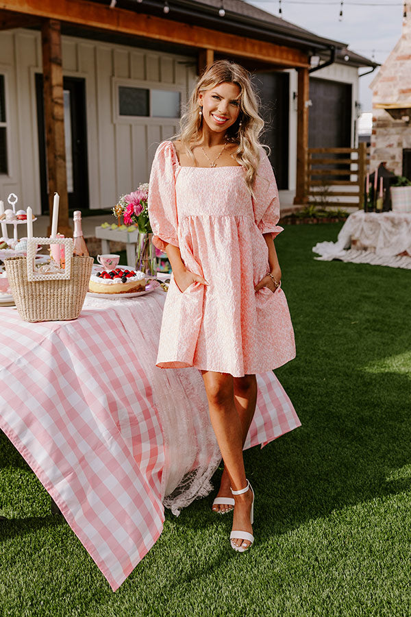 Cute On Repeat Babydoll Dress In Pink Cute On Repeat Babydoll Dress In Pink