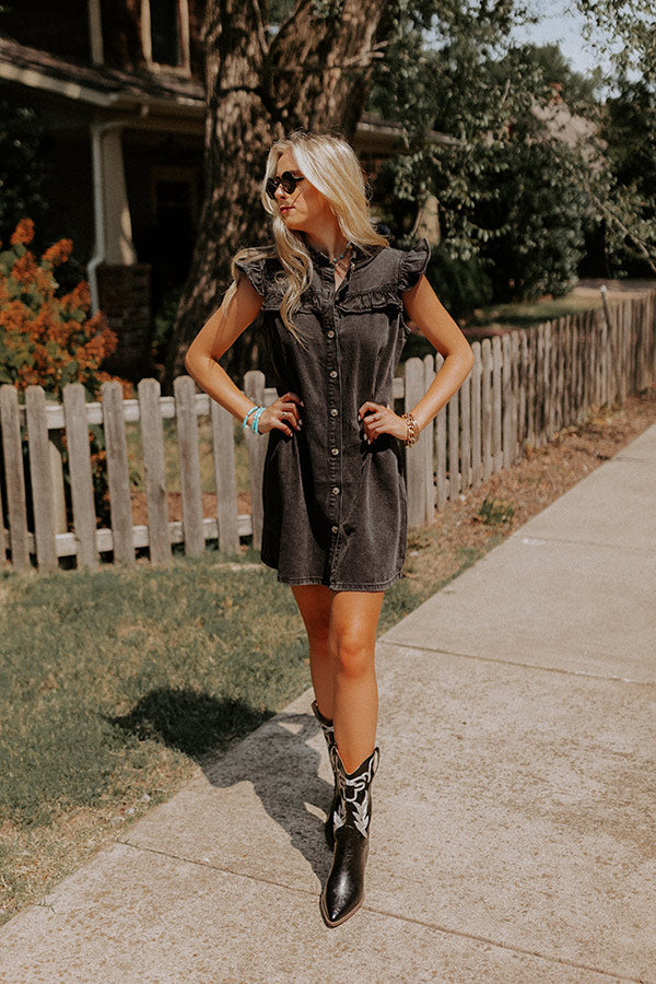 Rock Show Denim Dress Rock Show Denim Dress