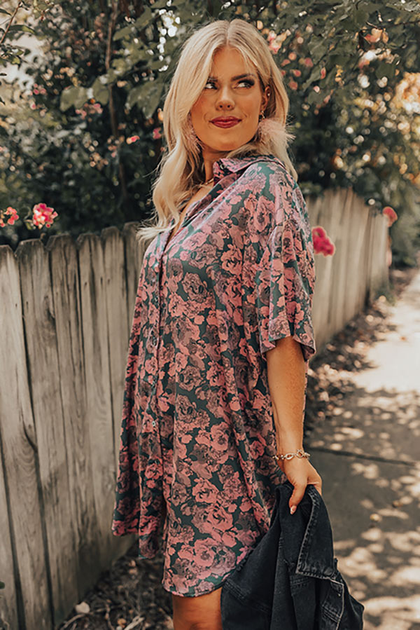Finding Romance Floral Tunic Dress Curves Impressions Online Boutique Finding Romance Floral Tunic Dress Curves Impressions Online Boutique