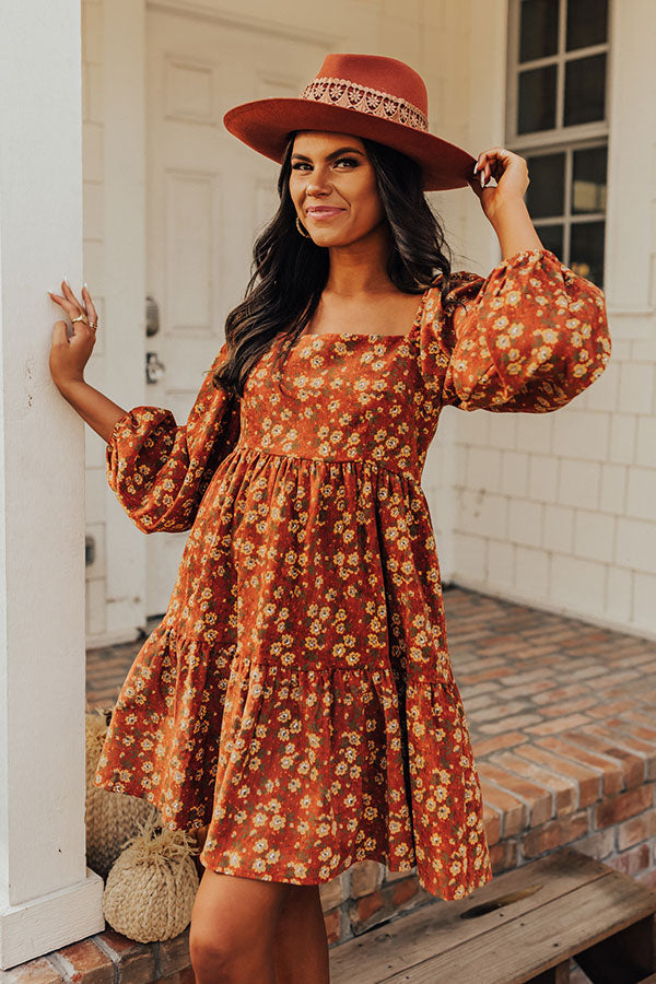 Fall Perfection Babydoll Dress Fall Perfection Babydoll Dress