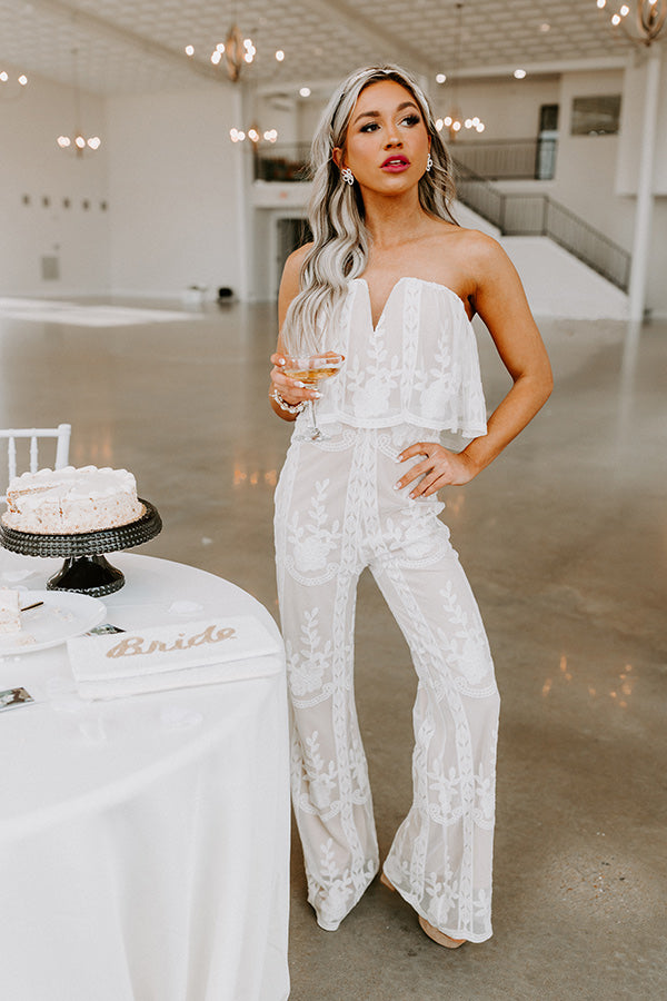 Only True Love Embroidered Jumpsuit Only True Love Embroidered Jumpsuit