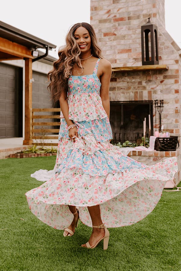 Coastal Charm Tiered Maxi Coastal Charm Tiered Maxi