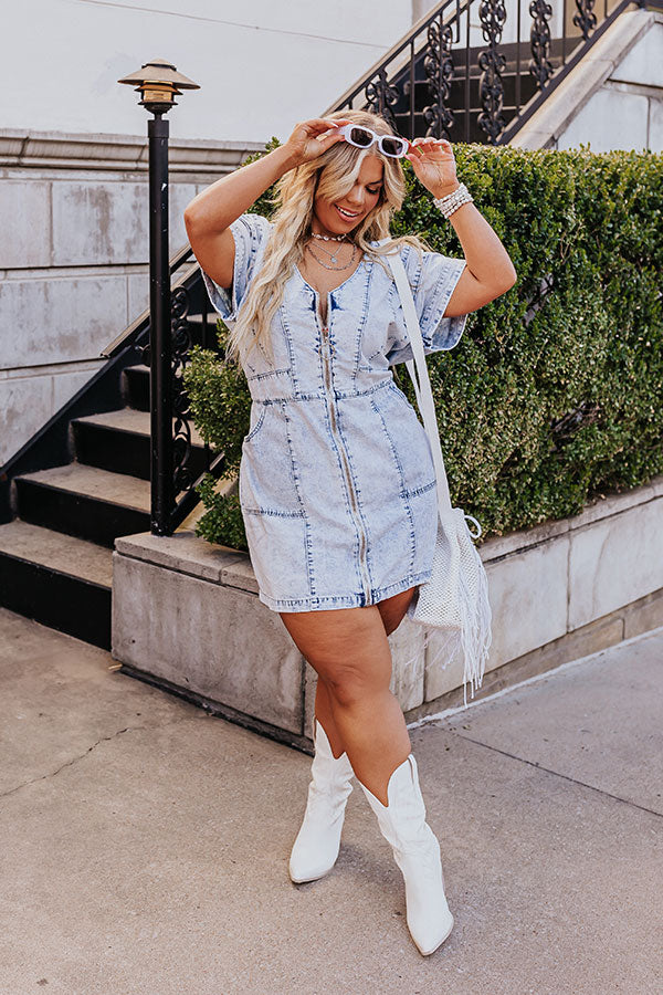 New York State of Mind Denim Dress Curves New York State of Mind Denim Dress Curves